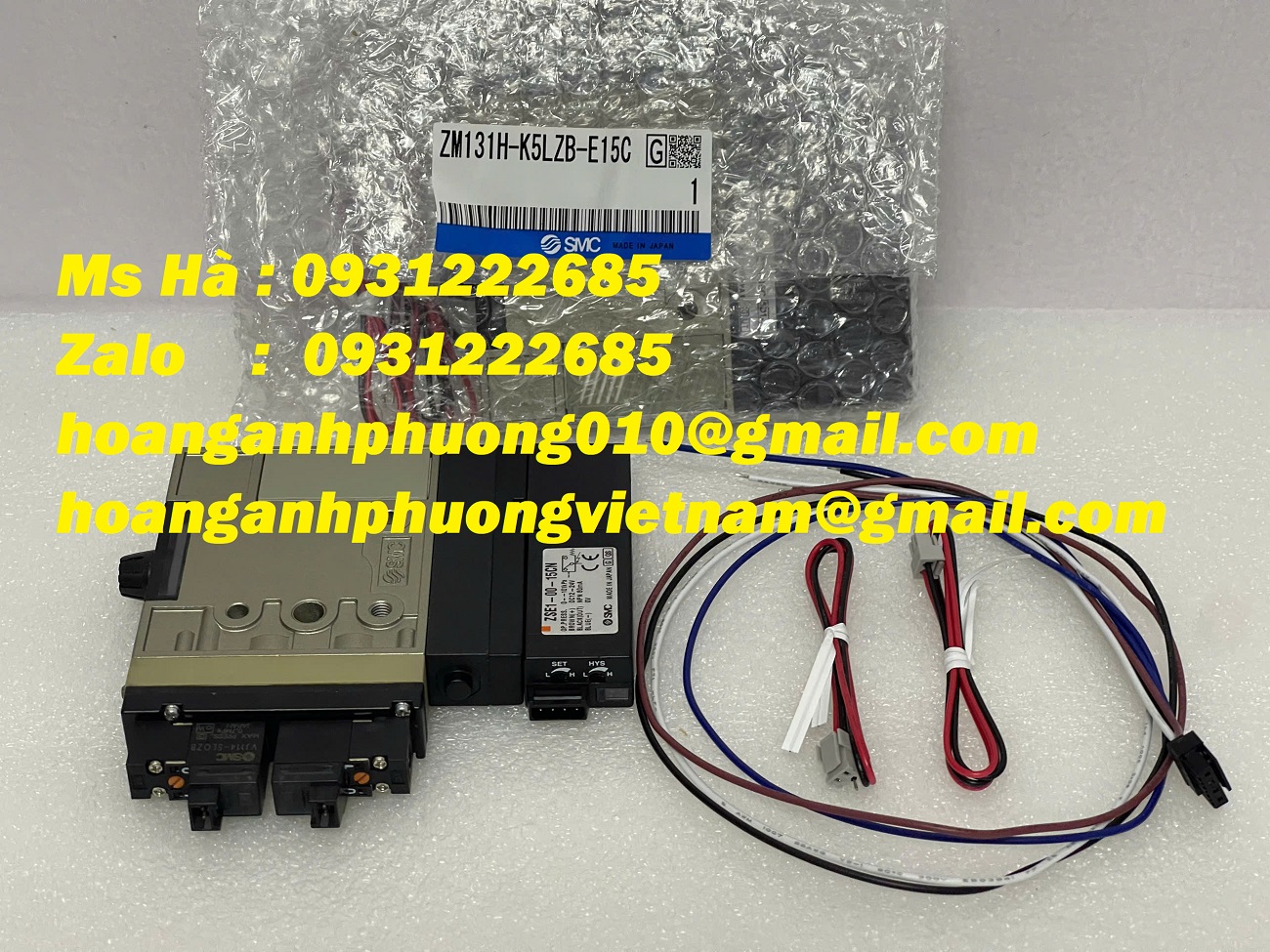 Van chân không dòng SMC ZM131H-K5LZB-E15C mới 100%